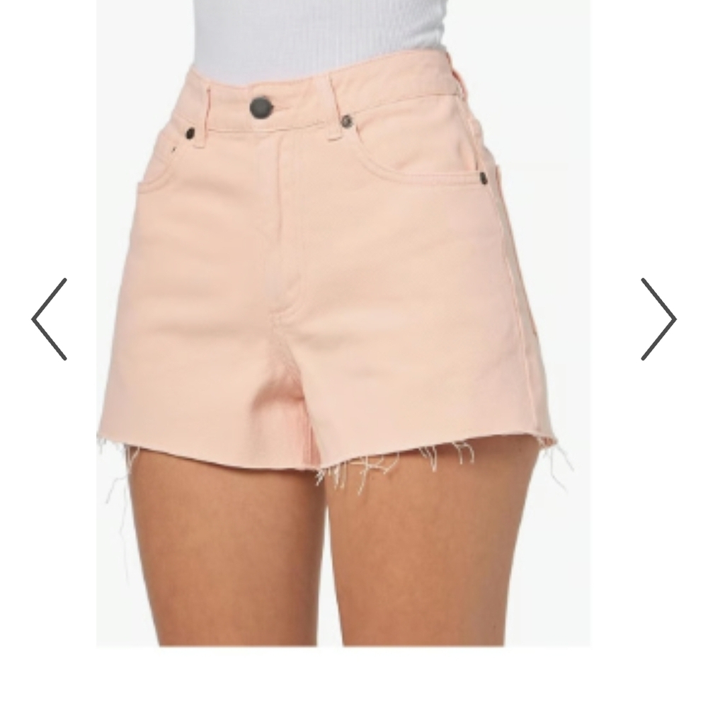 NWT Billabong Pastel orange High Tides denim shorts